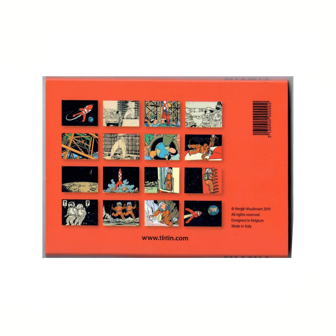 POSTCARD: Tintin On The Moon Pack