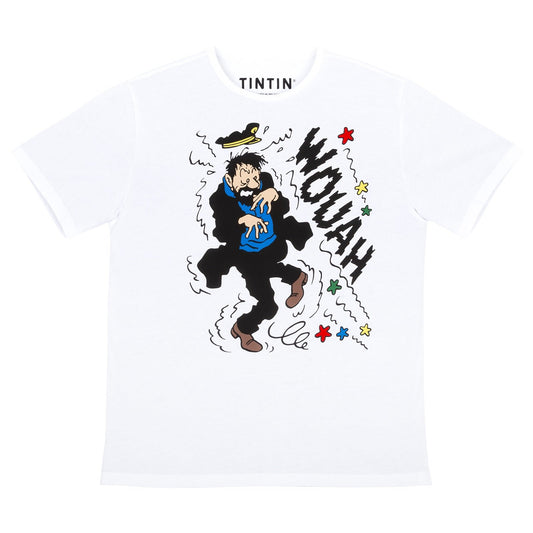 T-SHIRT: Haddock Wouah (White)