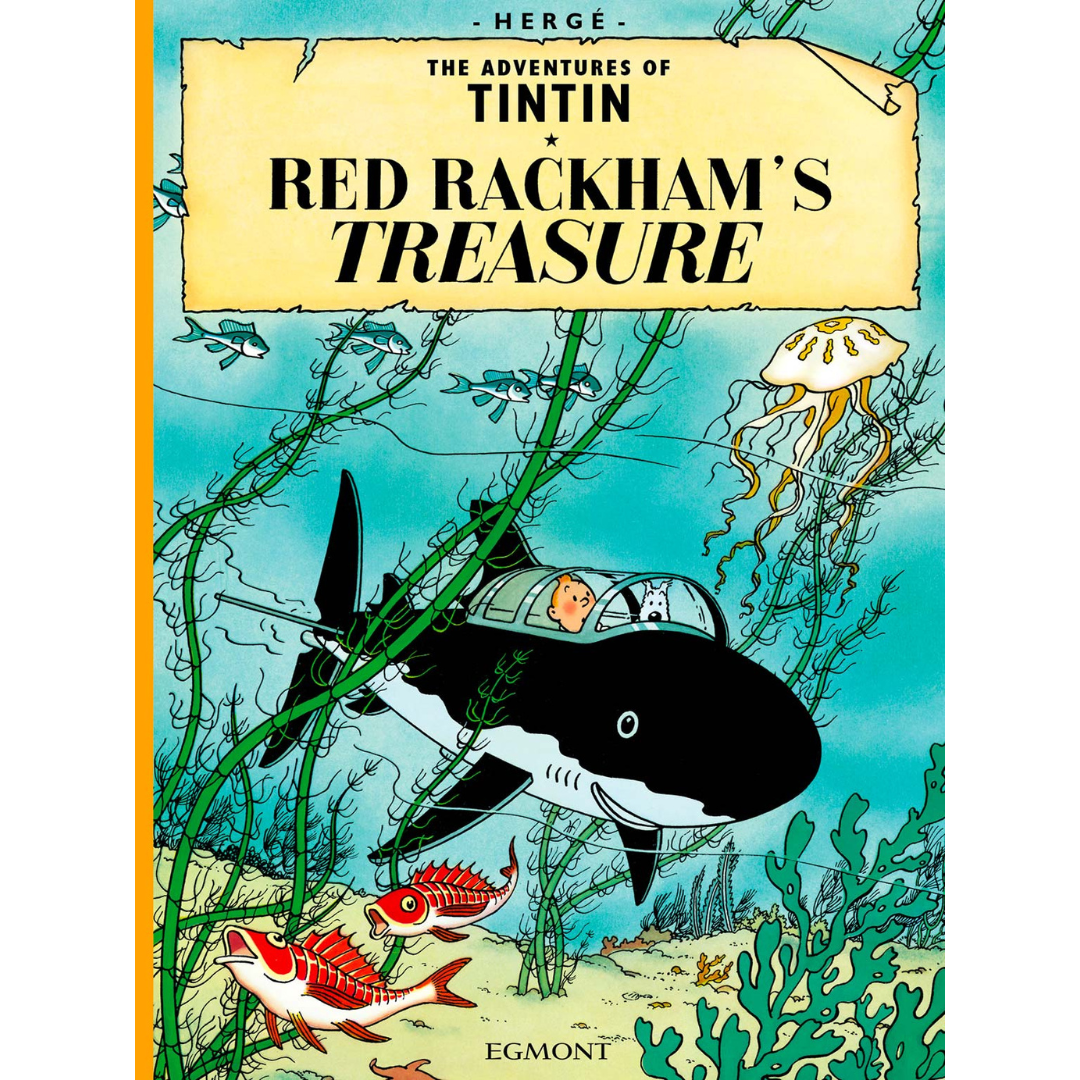 ENGLISH ALBUM: #12 - Red Rackham's Treasure – TINTIN SHOP INDONESIA