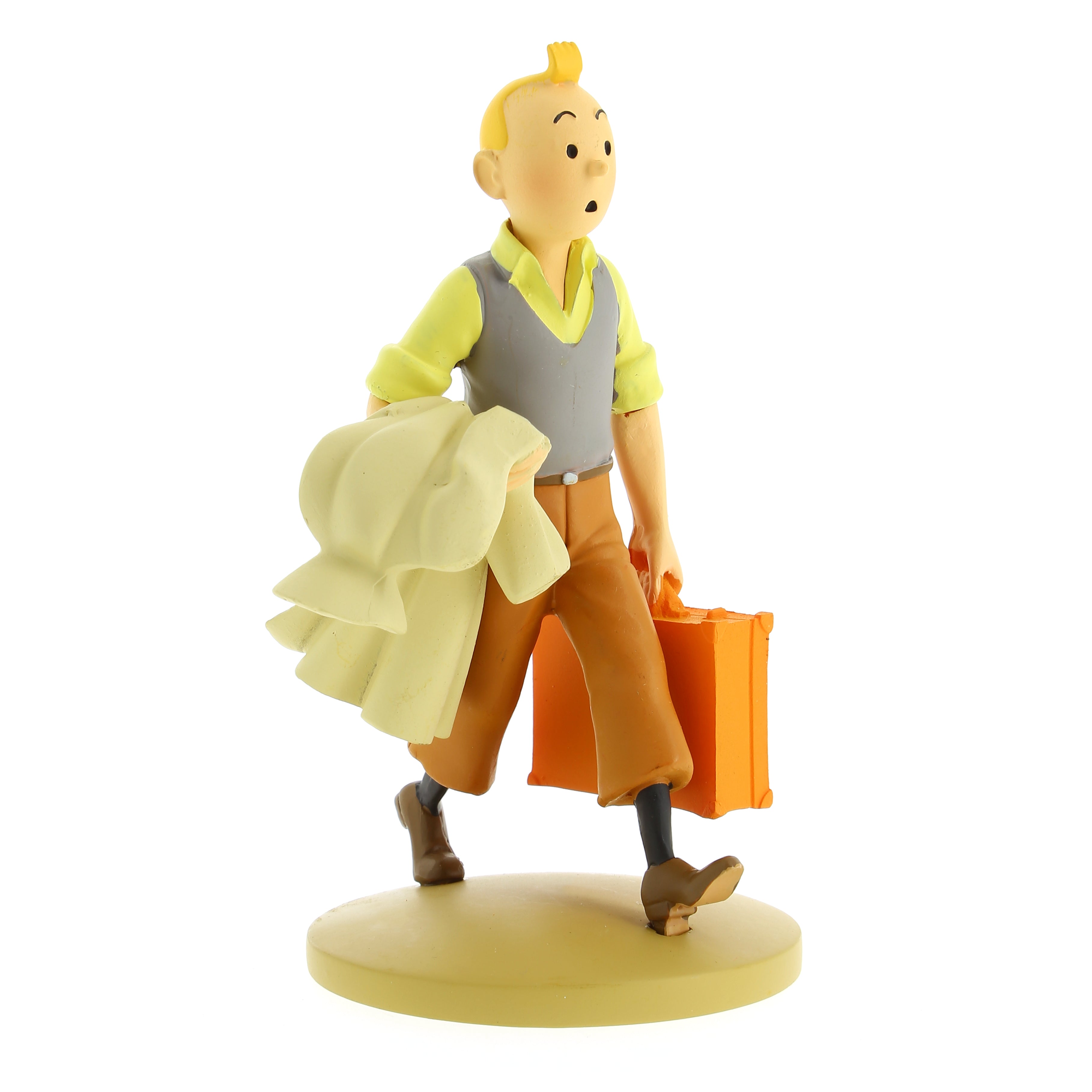 (PREORDER) FIGURINE RESIN: Tintin On The Road