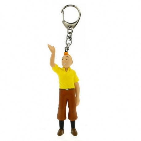 PVC KEYRING: Tintin Welcomes (small)