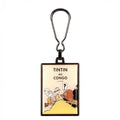 (PREORDER) METAL KEYRING: Tintin in the Congo (Colourised)