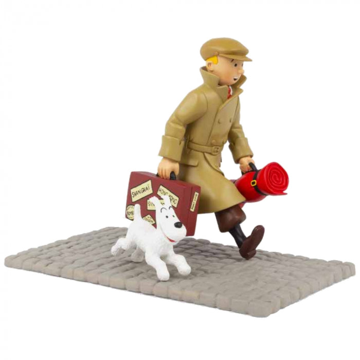 RESIN COLLECTIBLE: Tintin Homecoming