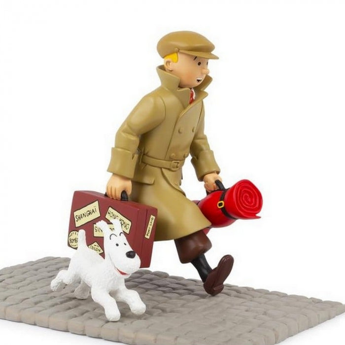 RESIN COLLECTIBLE: Tintin Homecoming