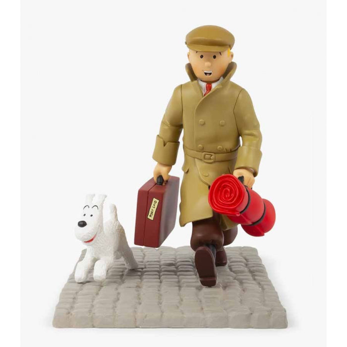 RESIN COLLECTIBLE: Tintin Homecoming