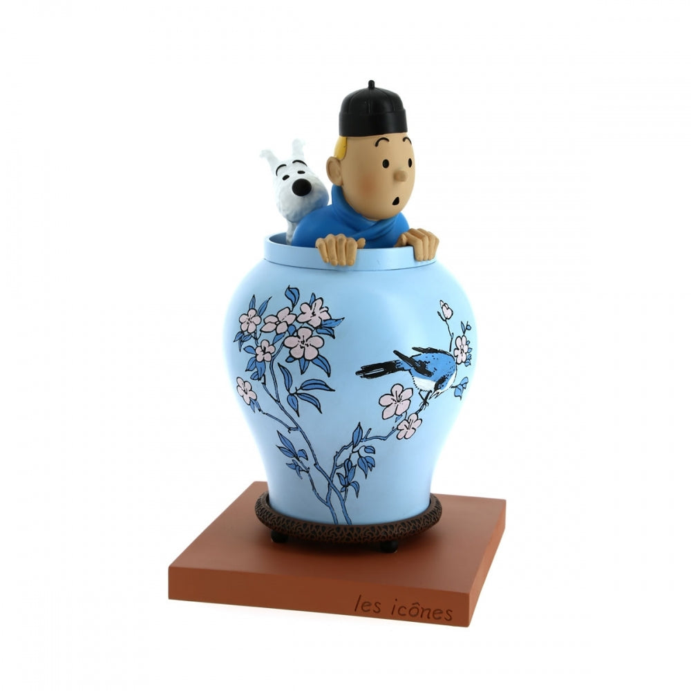 (PREORDER) RESIN COLLECTIBLE: Icons - Blue Lotus Vase