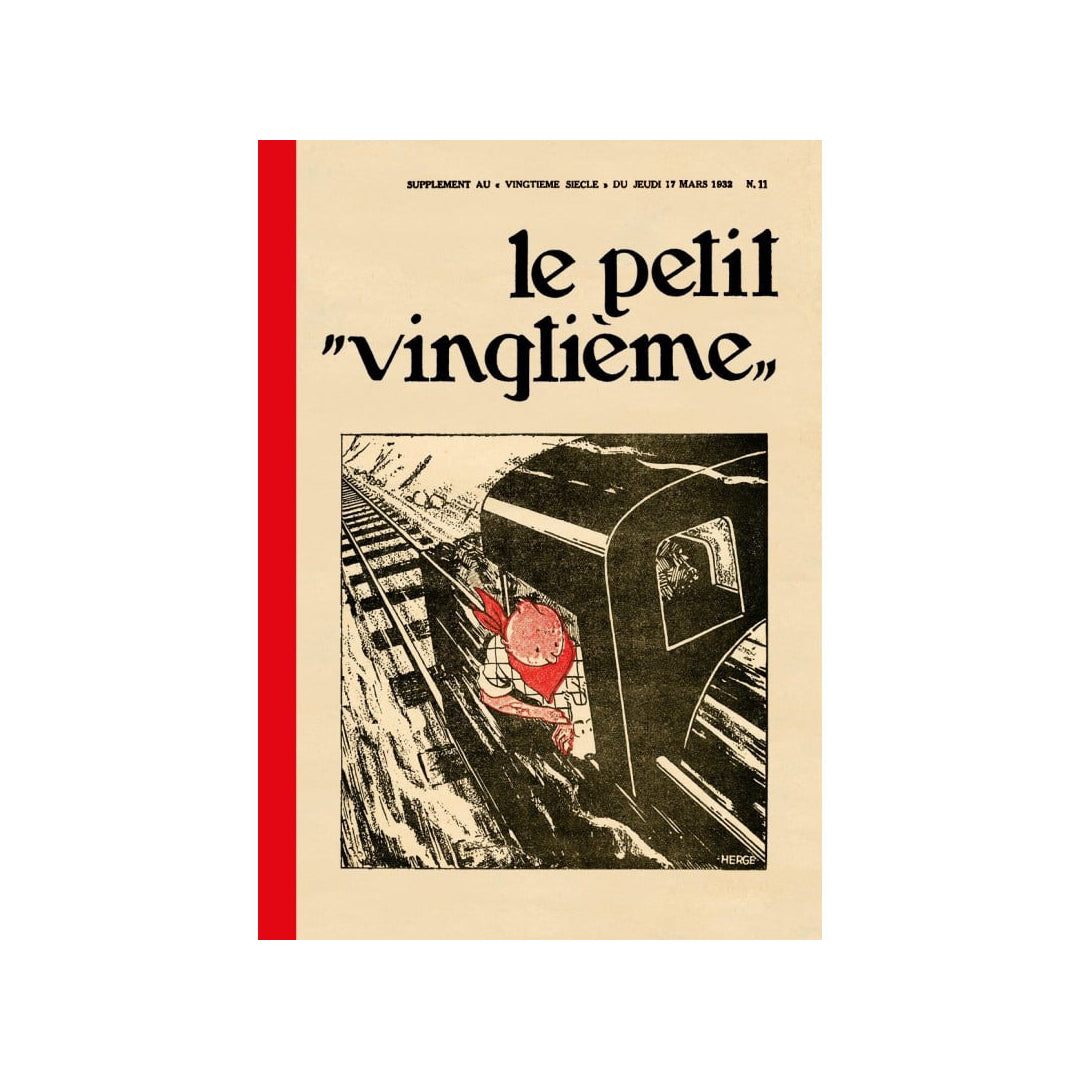 NOTEBOOK:  Tintin Train (Small)