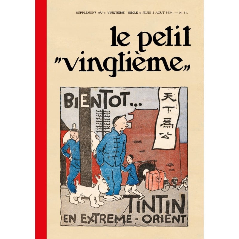 NOTEBOOK: Tintin Bientot (Large)