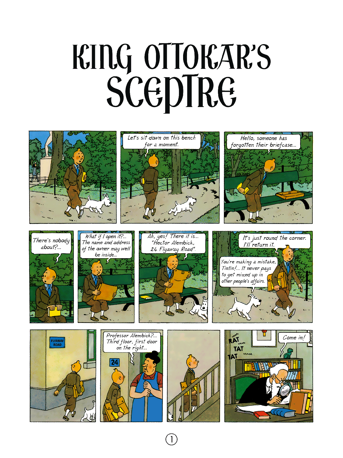 ENGLISH ALBUM: #08 - King Ottokar's Sceptre