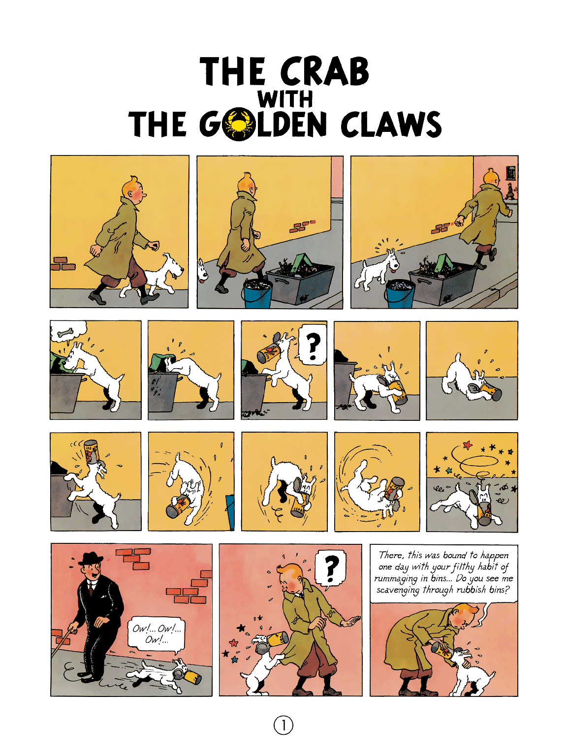 ENGLISH ALBUM: #09 - The Crab with the Golden Claws