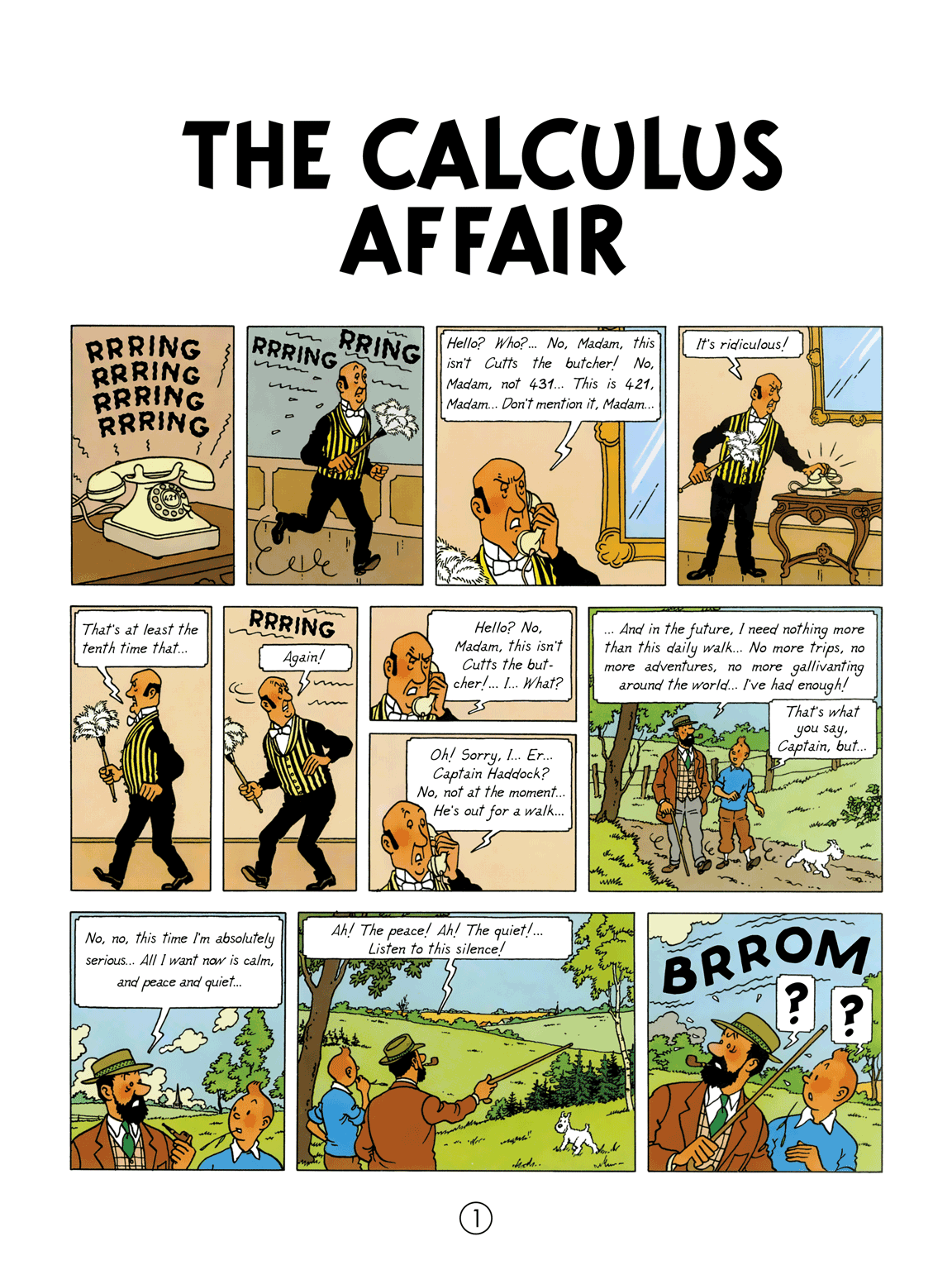 ENGLISH ALBUM: #18 - The Calculus Affair