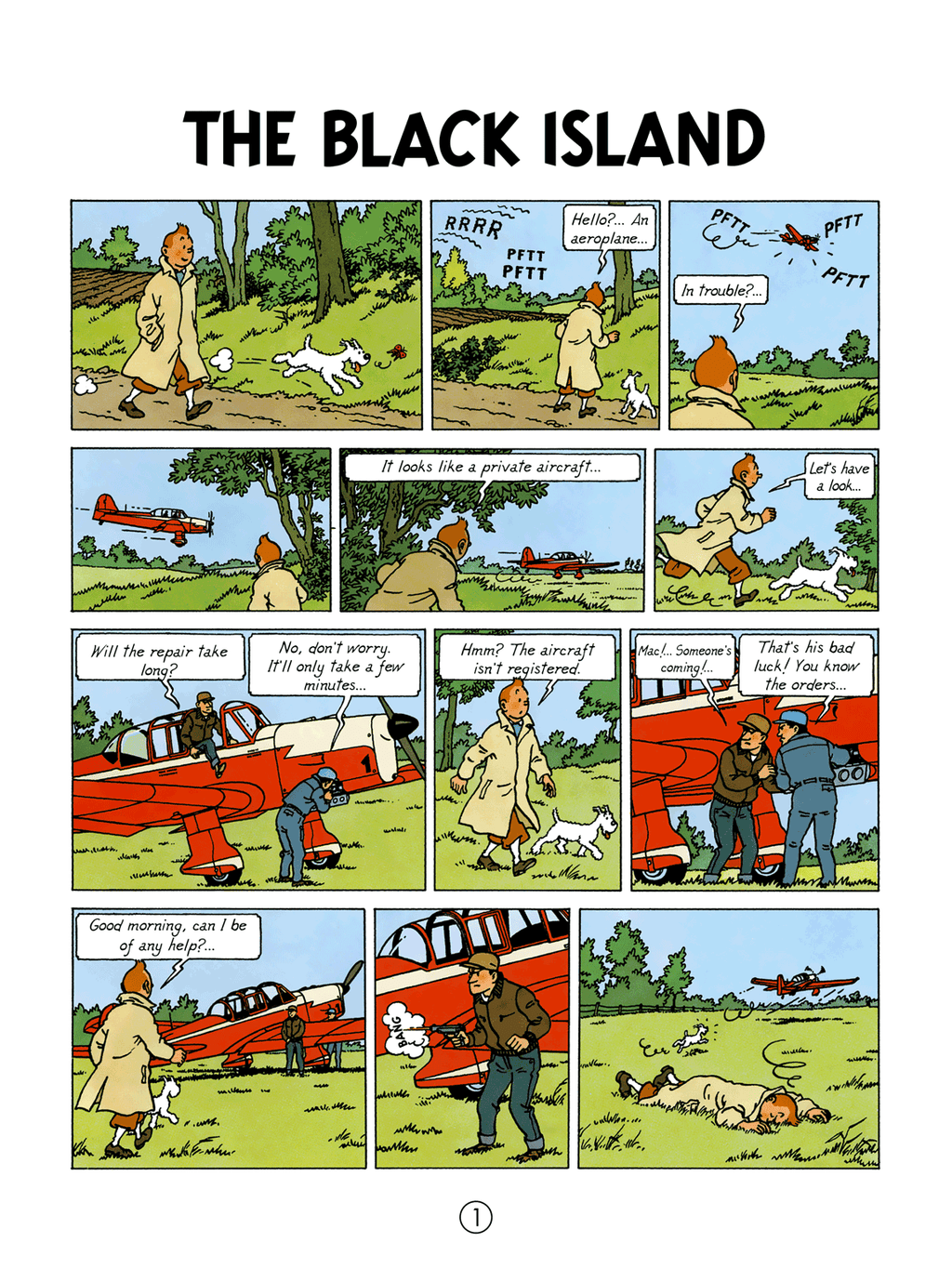 ENGLISH ALBUM: #07 - The Black Island